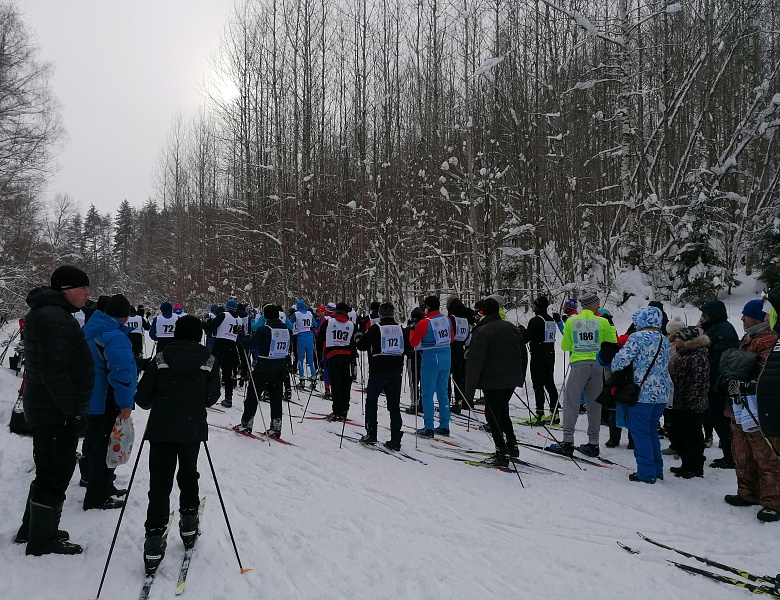 Соревнования по лыжным гонкам рамках Спартакиады-2021 среди сельских поселений